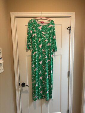Lilly Pulitzer Pink & Green Dress